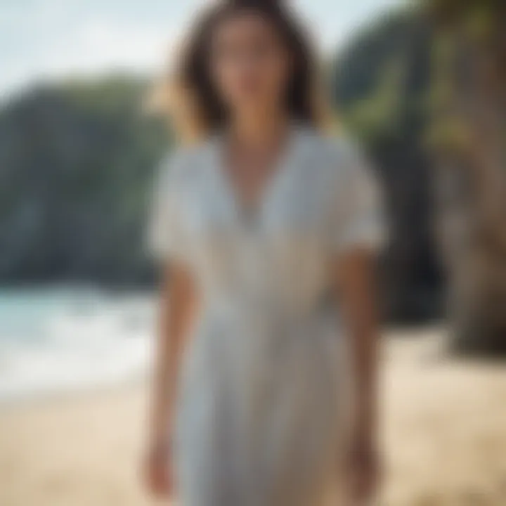 Lightweight linen dress perfect for warm Hawaiian weather