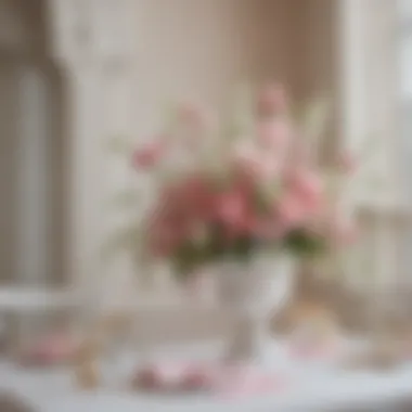 Beautiful Floral Arrangements for Graduation Floral arrangements in pink and white for graduation decor