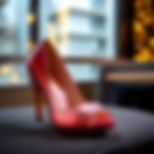 High Heel Cushion Insert Elegant cushion insert designed for high heels