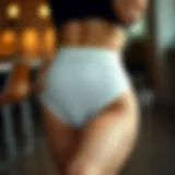 Modern Design of Compression Underwear Sleek abdominal compression underwear showcasing modern design