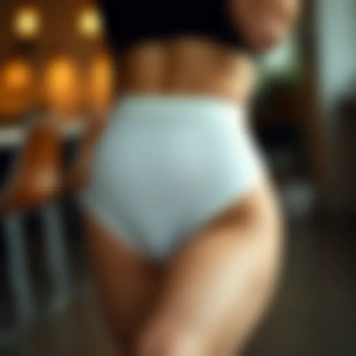 Modern Design of Compression Underwear Sleek abdominal compression underwear showcasing modern design