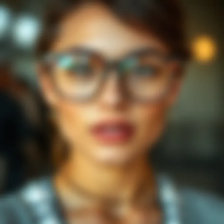 Trend Analysis of Eyeglass Holders Trend analysis collage featuring popular eyeglass holder styles