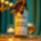 Personalized Elegance in Bottle Labels Elegant birthday bottle label featuring personalized design elements.