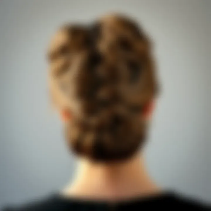 Braided Sophistication Intricate braided bun adorned with accessories for a sophisticated touch