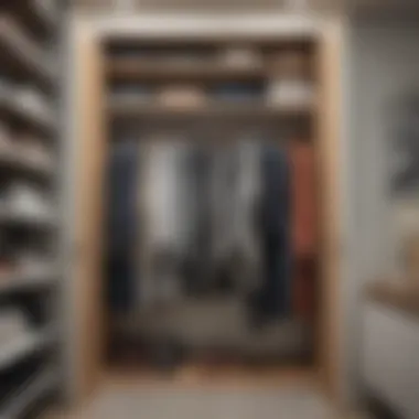 Diverse Materials in Hanging Closet Organizers Variety of materials used in hanging closet organizers.