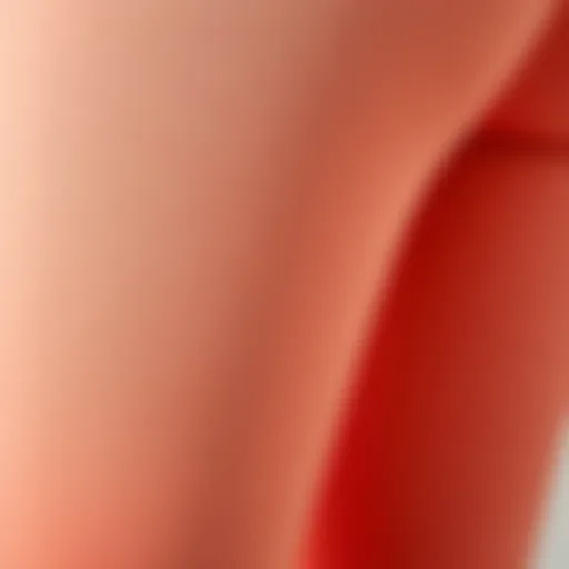 The Quality of Peach Booty Leggings Fabric Close-up of fabric texture showcasing the quality of peach booty leggings