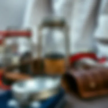Historical artifacts related to the evolution of mason jar clothing