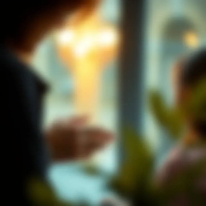 The Gift of Love: Emotional Resonance in Gifting An emotional moment captured of a mother receiving a personalized bracelet.