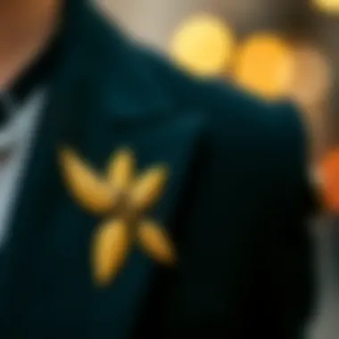 Cultural Symbolism of Gold Leaf Lapel Pins Symbolic meanings of gold leaf lapel pins across cultures