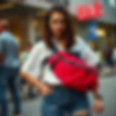 Diverse Styles of Gut Fanny Pack Cultural significance of gut fanny pack illustrated with diverse styles