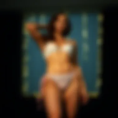 Styling options featuring clear-sided thongs in modern fashion.