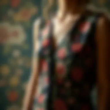 Elegant Floral Vest Design Elegant floral vest showcasing intricate patterns