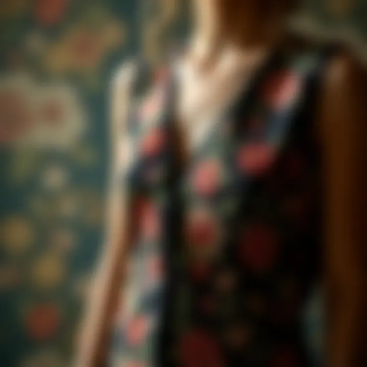 Elegant Floral Vest Design Elegant floral vest showcasing intricate patterns