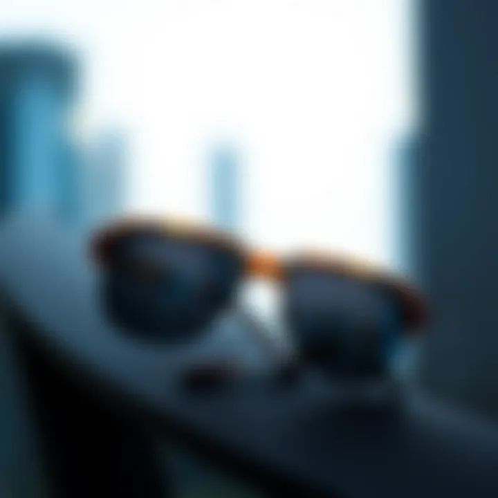 Innovative Design of Viahda Sunglasses Viahda sunglasses showcasing unique design elements