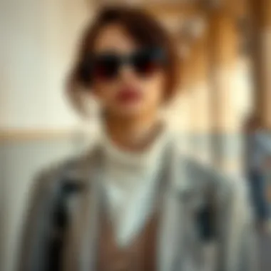 Fashion Styling with Viahda Sunglasses Stylish outfit paired with Viahda sunglasses