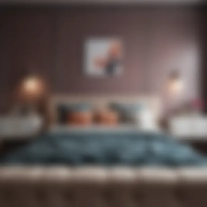 Diverse color scheme options for a unisex bedroom