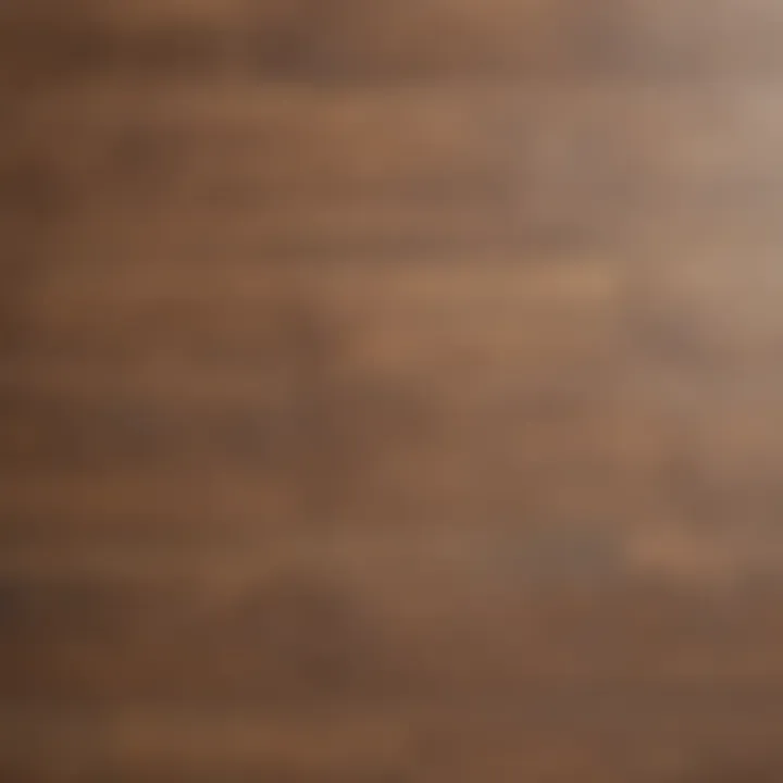 Close-up of texture of wood look peel and stick tile