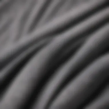 Close-up of fabric technology used in modern sweatshirts, highlighting breathability and innovation.