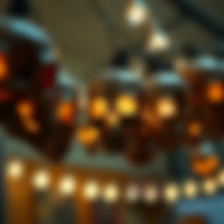 Craftsmanship of Skull Light Strings Close-up of detailed craftsmanship of skull light string designs