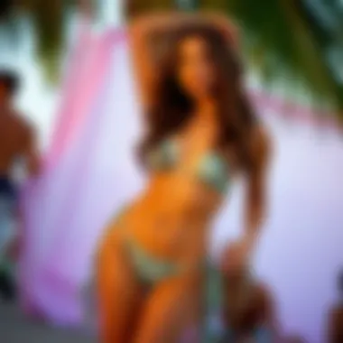 Stylish Festival Bikini Styles Stylish models showcasing various festival bikini styles