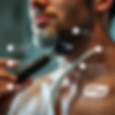 Benefits of Neckline Shaving An infographic detailing the benefits of using a neckline shaver in daily grooming.