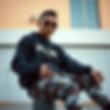 Styling Options for Polo Camo Sweatpants Trendy lookbook featuring various styling options for polo camo sweatpants