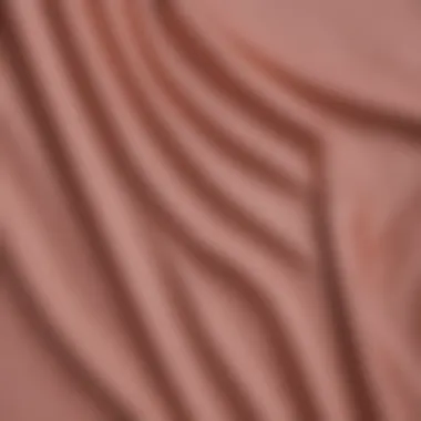 Close-up of fabric texture of a bodycon maxi dress