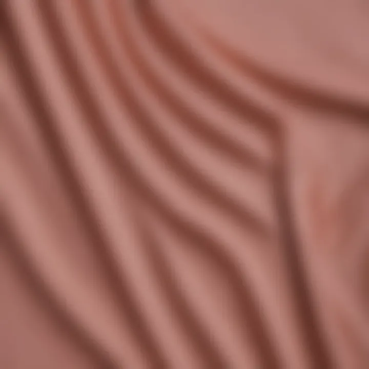 Close-up of fabric texture of a bodycon maxi dress