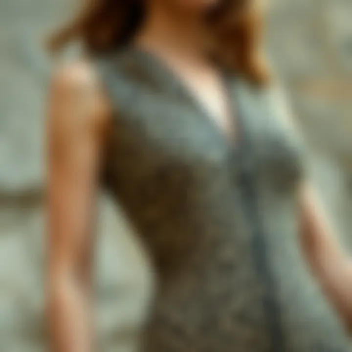 Sustainability in Fashion: The Leopard Zipper Dress Sustainable fashion practices involving leopard zipper dress