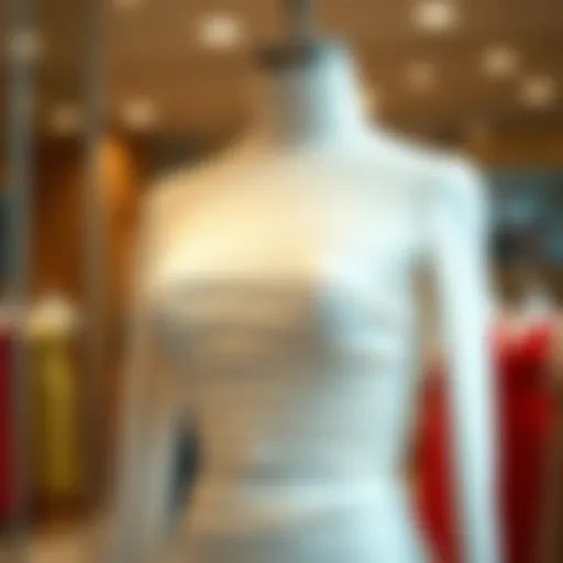 Elegant ruched bust bodycon dress showcased on a mannequin