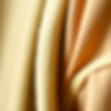 An eco-friendly fabric close-up highlighting sustainable materials