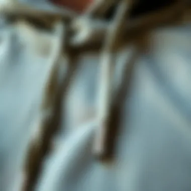 Close-up of fabric texture highlighting sustainability