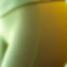 Close-up view of yoga fabric texture