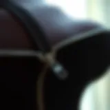 Close-up of shapewear showcasing hooks and zippers