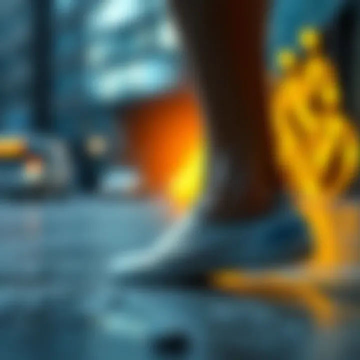 Foot Health Benefits of Warm Insoles Illustration of foot health benefits from warm insoles