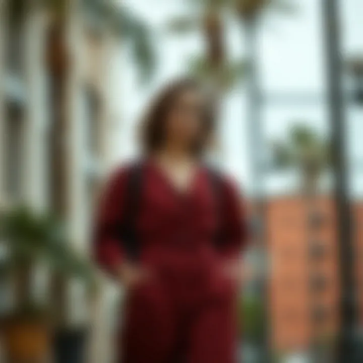 Wide leg jumpsuit styled for various occasions, from casual to formal